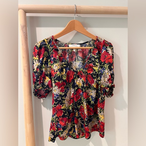 The GREAT Ponder Top in Hidden Garden Floral sz 1 sm - Picture 4 of 7